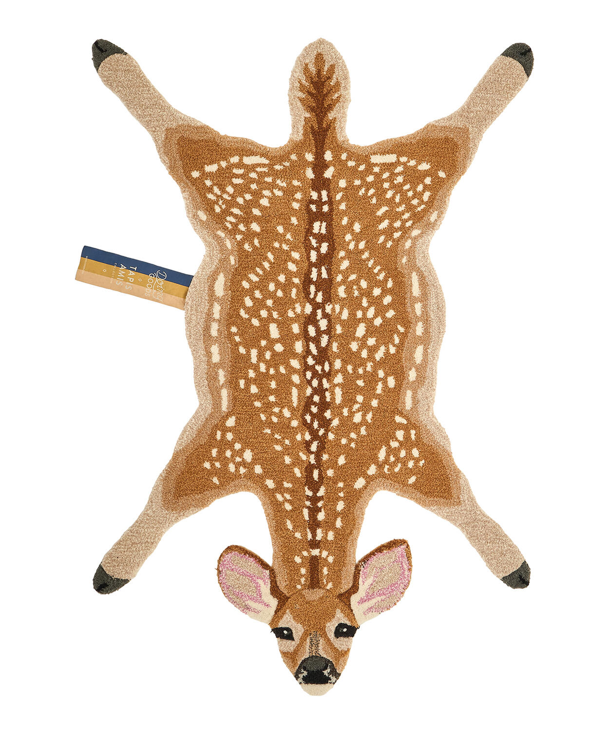 Francis Fawn gulvtæppe, Large - brun